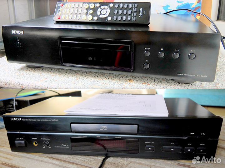 CD Denon DCD-520AE и Denon DCD-635