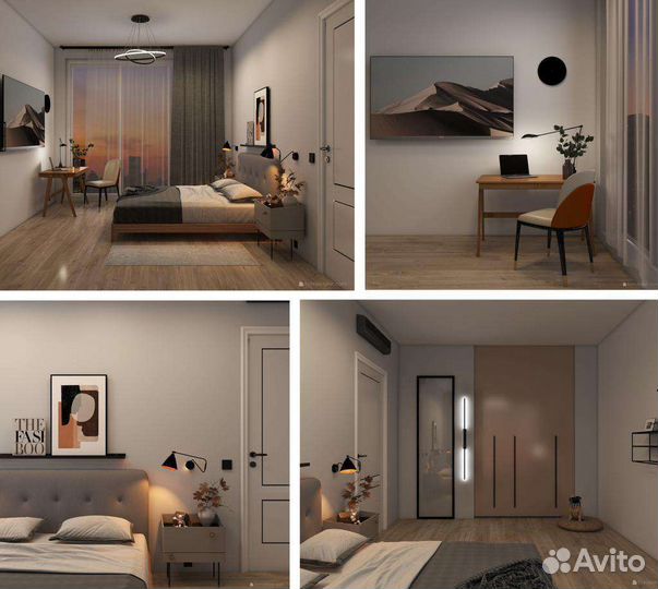 Дизайн проект квартиры дома удалённо