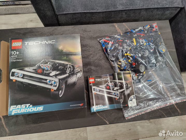 Lego technic 42111 Dom's Dodge Charger