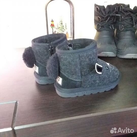 Валенки ugg натуральные угги рр 22, 13,5 см