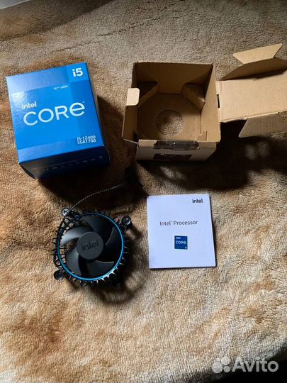 Процессор Intel Core i5-12400 BOX