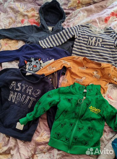 Пакет одежды на мальчика 2-3 года