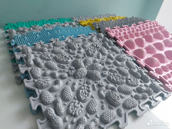 Ортопедический коврик массажный модульный детский