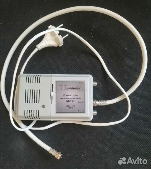 Усилитель тв сигнала широкополосный ае 107