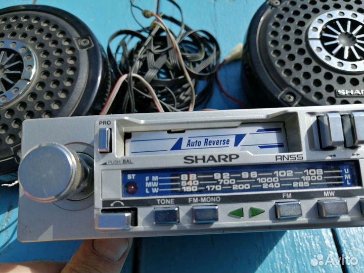 Кассетная магнитола sharp