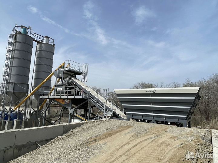 Мобильный бетонный завод