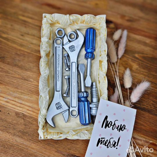 Шоколадные инструменты / подарок строителю/ набор