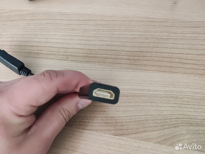 Переходник с displayport-hdmi