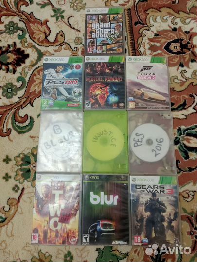 Диски на xbox 360