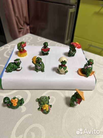 Игрушки из киндера 90х