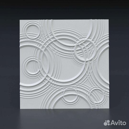 Гипсовая 3D панель 