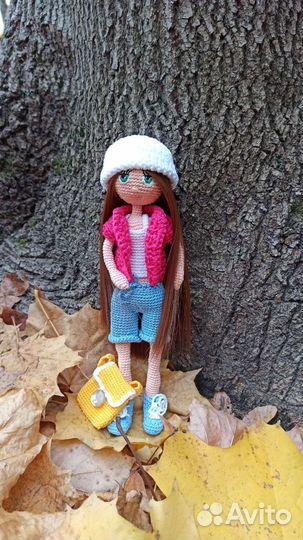 Вязаная кукла
