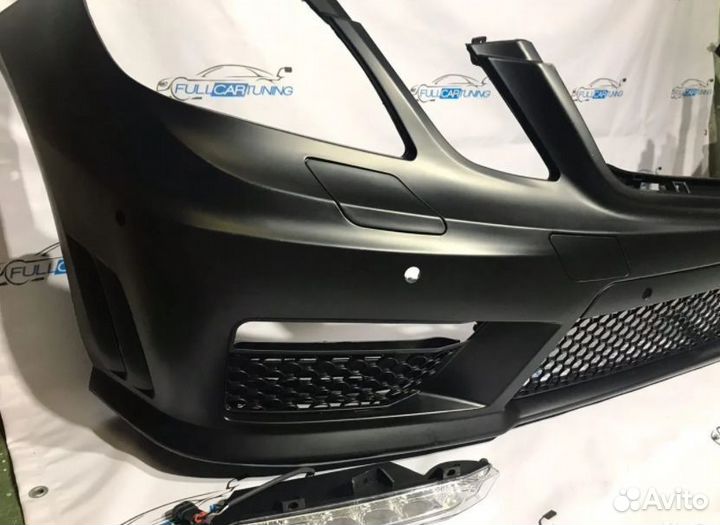 Бампер Mercedes E w212 63 amg 2009-2013