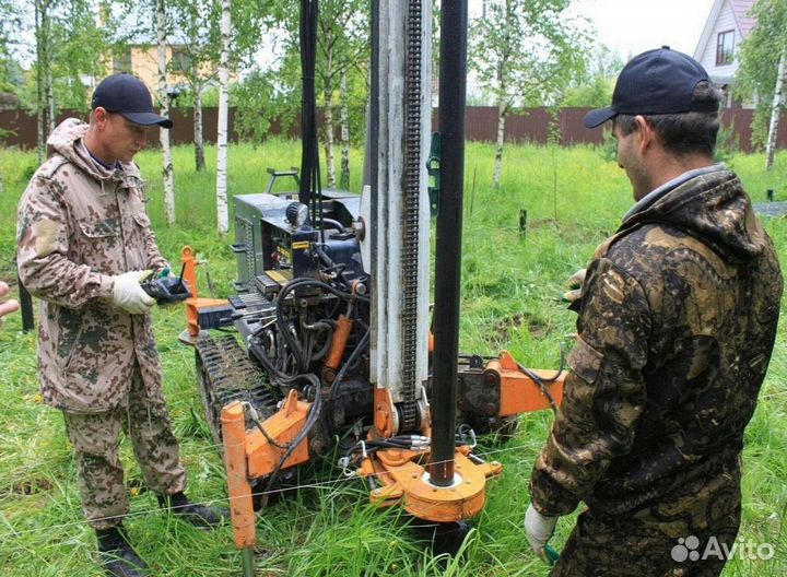 Винтовые сваи с монтажом