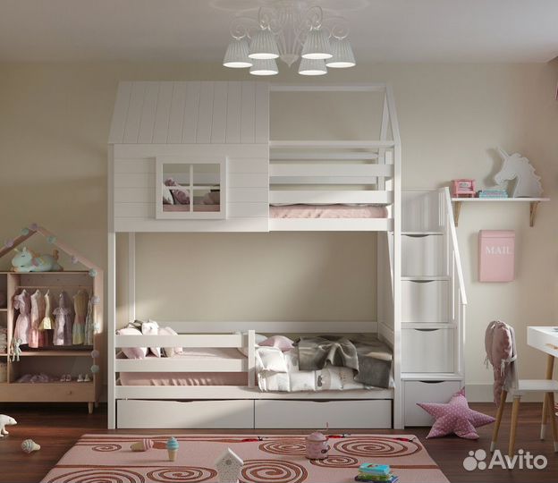 Кровать для двоих детей от прадо