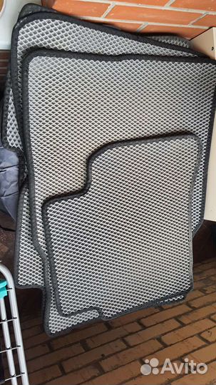 3d коврики eva с бортами для Kia Rio Xline