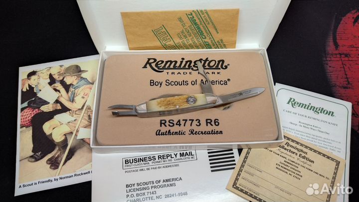 Нож Remington Official Boy Scout Knife