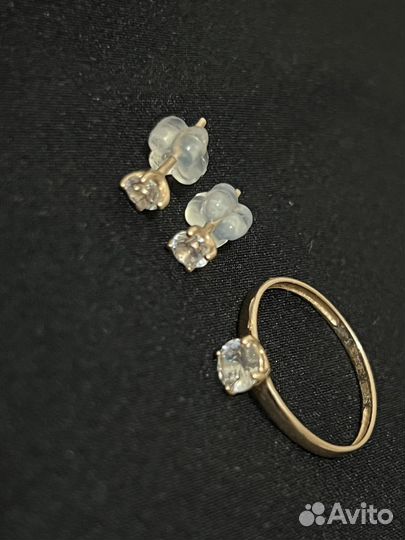 Золотой комплект 585