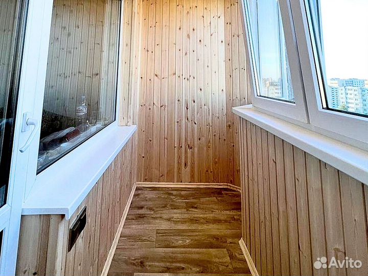 Остекление балконов / Рассрочка