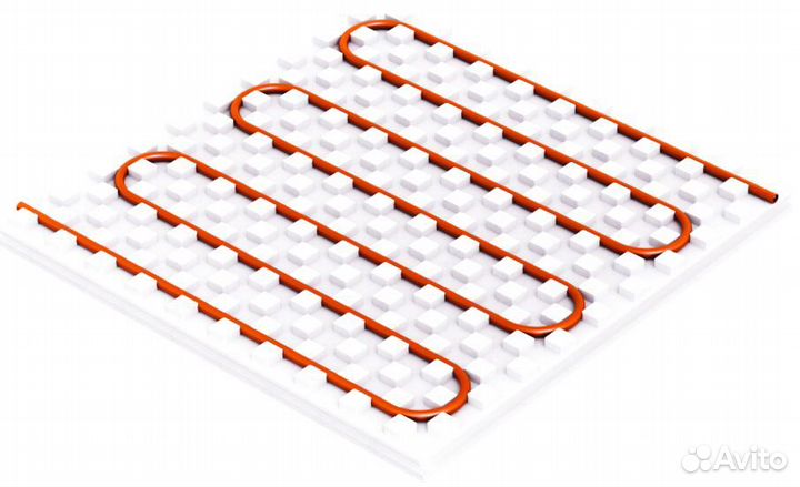 Труба для теплого пола damento PE-RT type II 16x2.0 200 м (200/200)