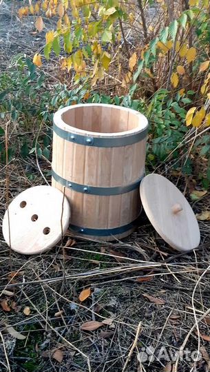 Кадка дубовая