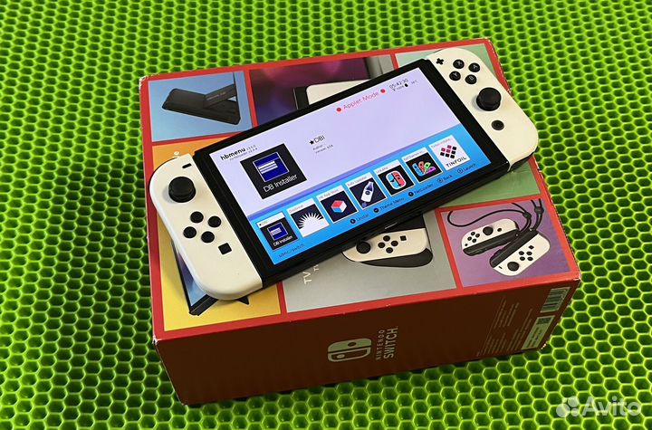 Nintendo switch oled прошитая чип
