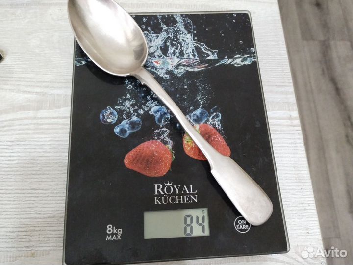 Ложка серебро 84