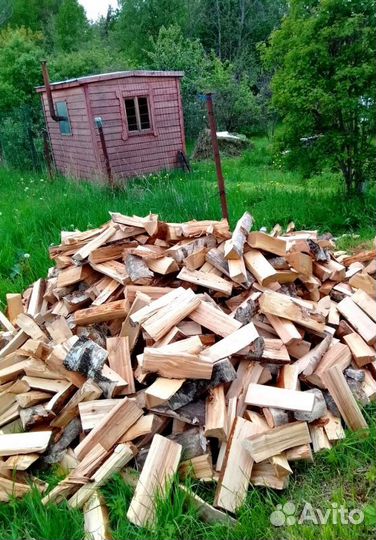 Дрова сухие колотые с доставкой