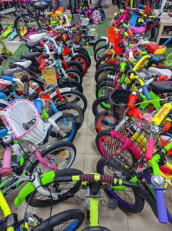 Детские велосипеды в ассортименте