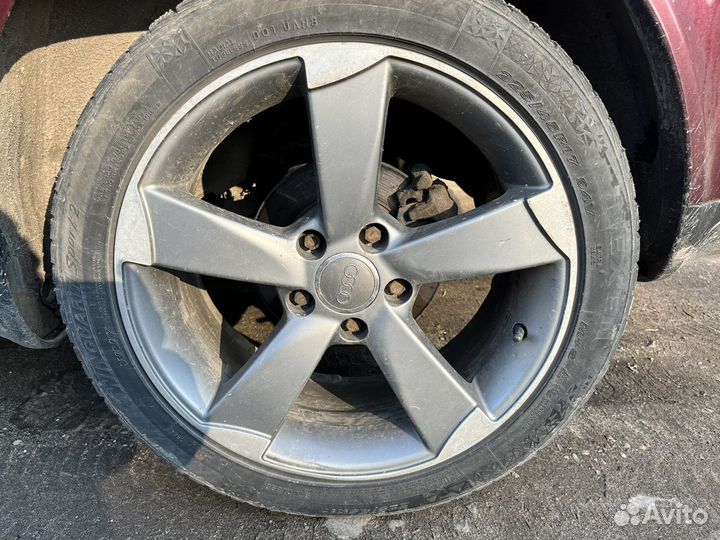 Литые диски r17 5x112 с резиной