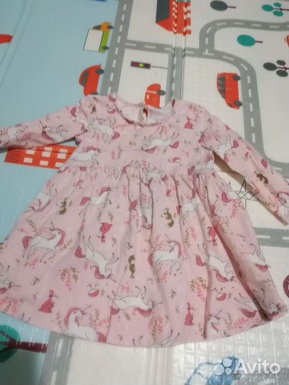 Платье для девочки 80-86