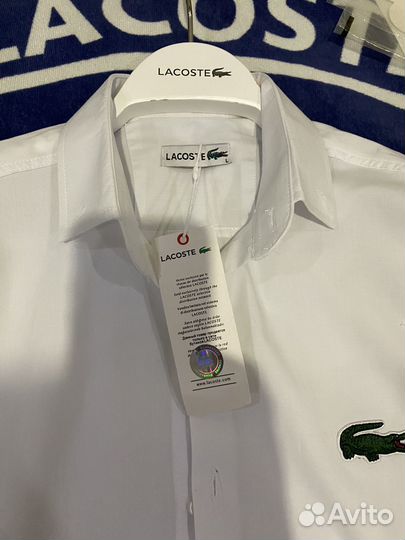 Новая рубашка Lacoste лю