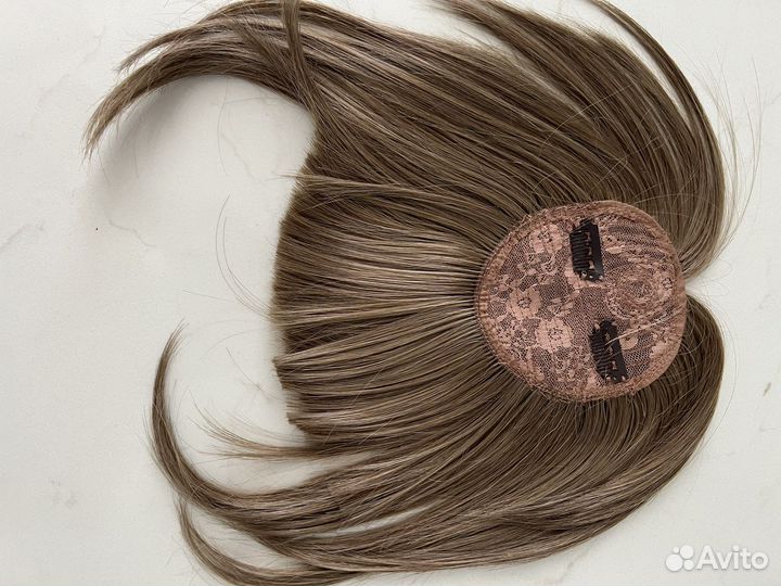 Накладная челка искусственная