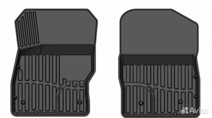 Резиновые ковры ford