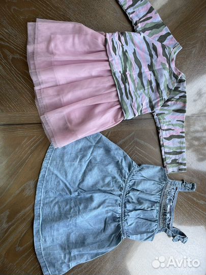 Вещи пакетом на девочку 86 92