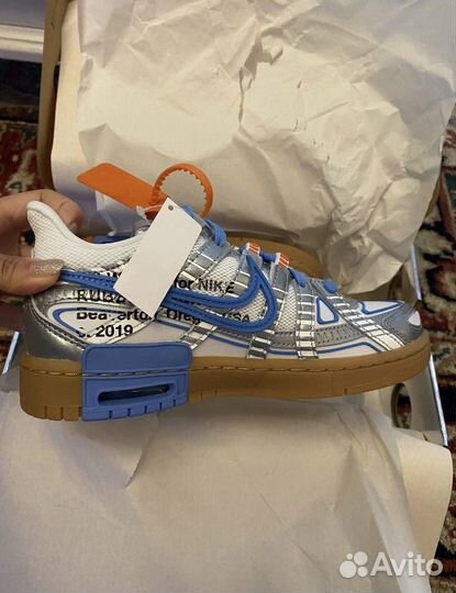 Кеды off white nike air rubber dunk