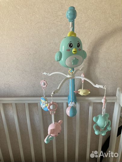 Мобиль на кроватку с подсветкой