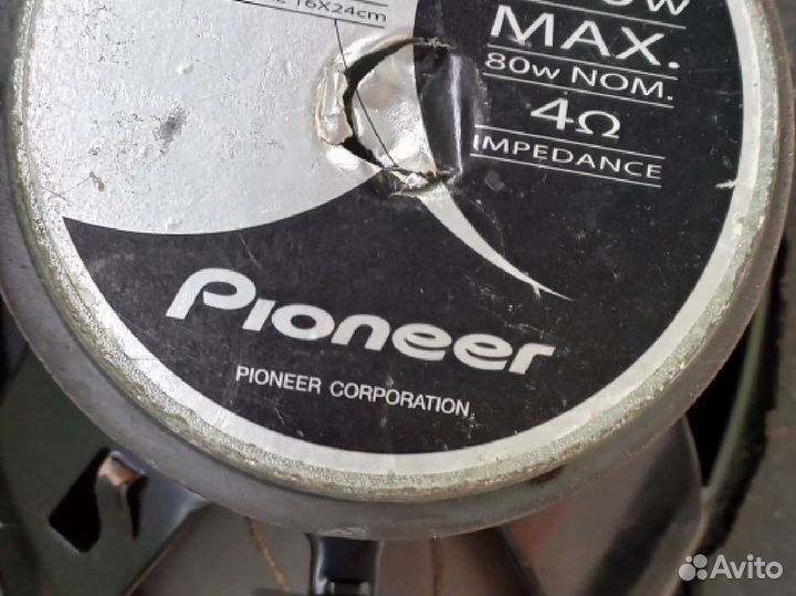 Динамики овалы Pioneer