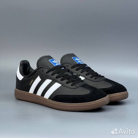 Adidas Самба Черные