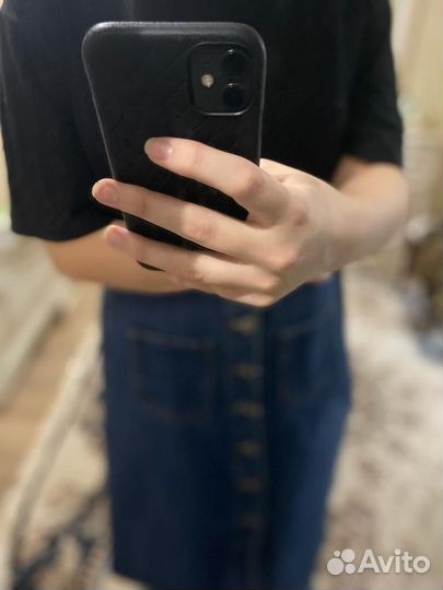 Юбка джинсовая