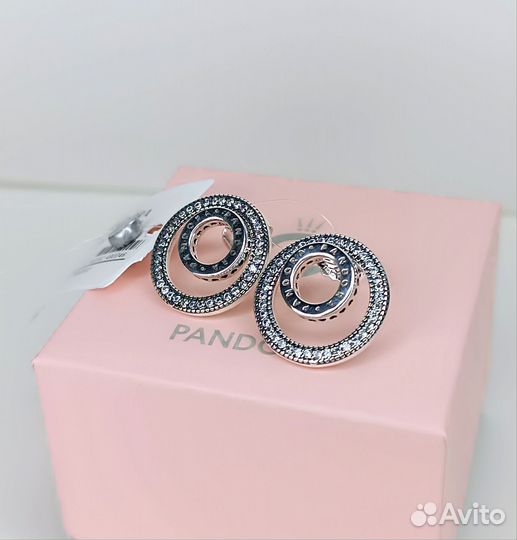 Новые серьги Pandora трансформеры