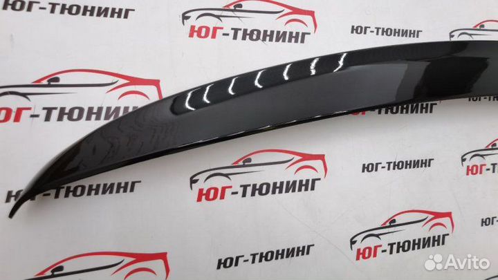 Спойлер на крышку багажника S-class w221