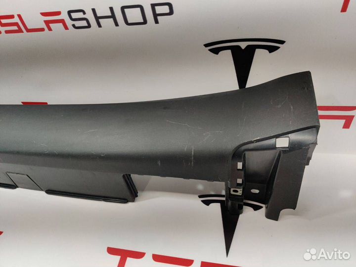 Накладка порога рокерной панели Tesla Model X 2019