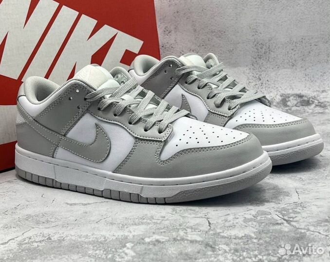 Кроссовки Nike Dunk Low Grey Fog