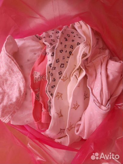 Вещи на новорожденную девочку