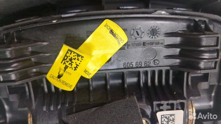 Подушка безопасности водителя Renault Megane 2