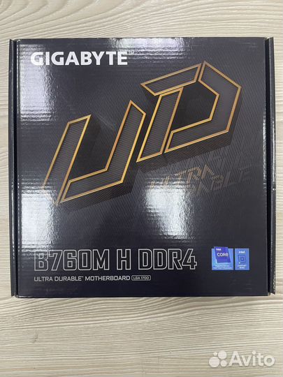 Комплект i5-12400F + gigabyte B760M H DDR4