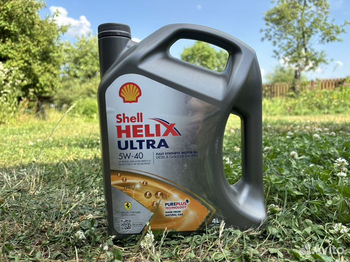 Масло моторное Shell Helix Ultra 5w-40 Германия