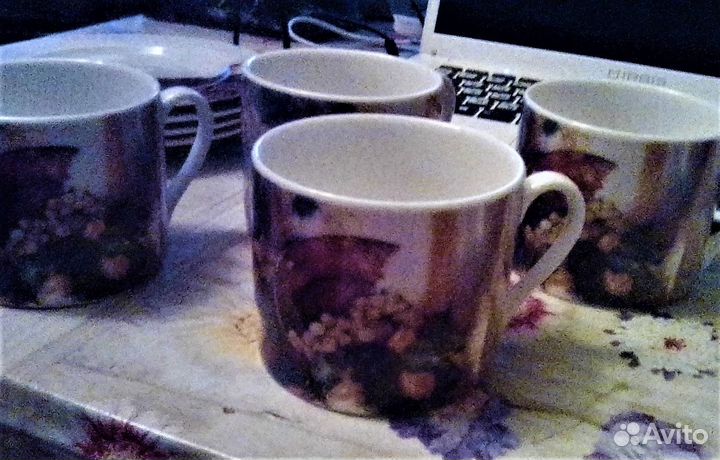 Чайный сервиз на 4 персоны новый