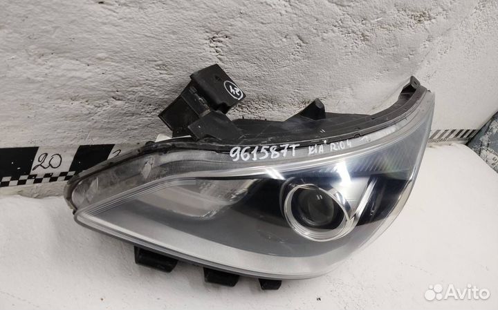 Фара передняя левая KIA Rio 4 линза галоген, KIA Kia Rio /2017 – 2020, IV/ Седан